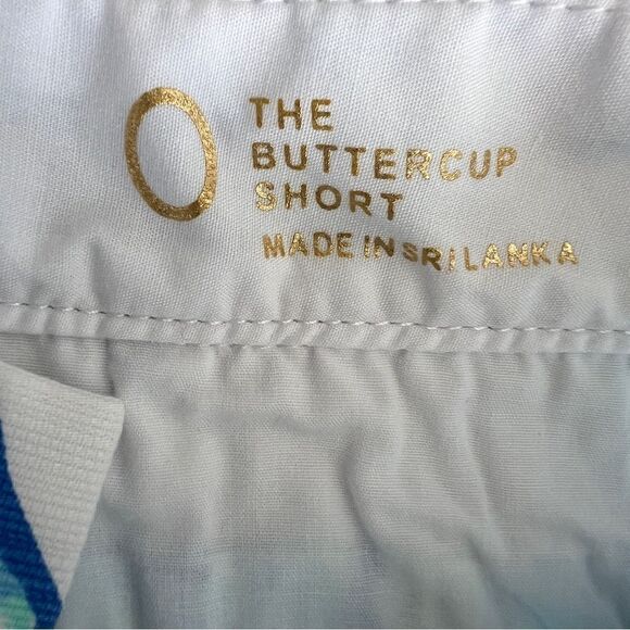LILLY PULITZER The Shorts But Cut Blue Seashells Printed design Size 0 - Picture 8 of 9